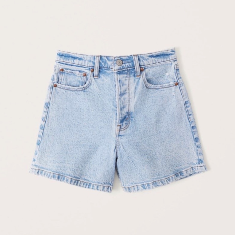 Abercrombie High Rise Dad Shorts